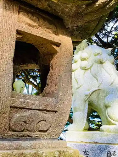 尻岸内八幡神社の景色