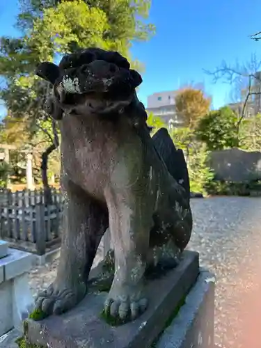 布多天神社の狛犬