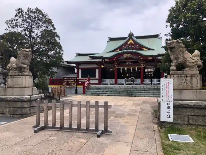潮田神社の本殿・本堂