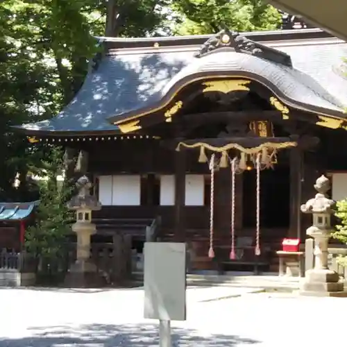 安積國造神社の本殿