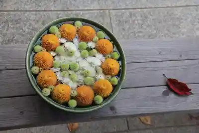 滑川神社 - 仕事と子どもの守り神の手水舎