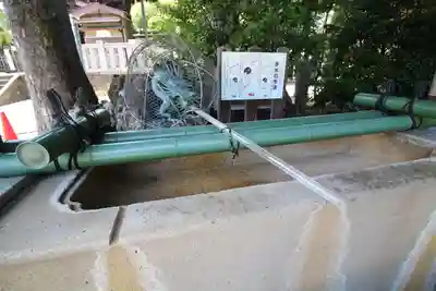 桐ヶ谷氷川神社の手水舎