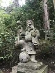 宝登山神社の像