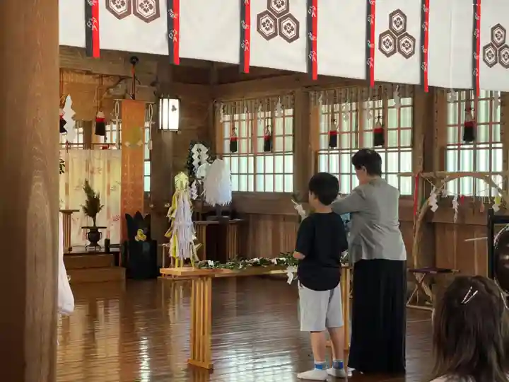 釧路一之宮 厳島神社の本殿・本堂