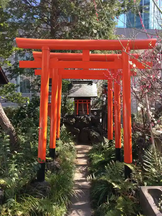 六本木天祖神社の鳥居