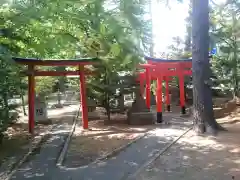 富良野神社の鳥居