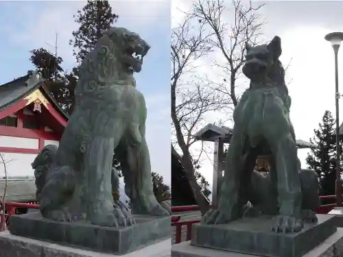 武蔵御嶽神社の狛犬