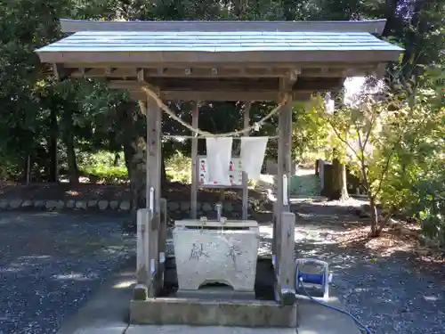 許禰神社の手水