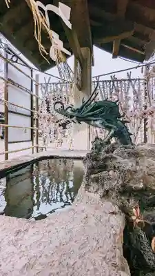 菊田神社の手水舎