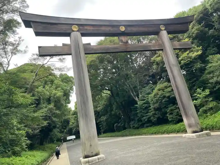 明治神宮の鳥居