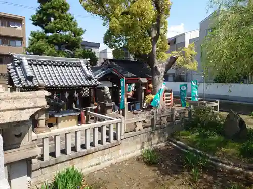 浅澤社（住吉大社境外末社）の景色