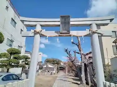 田島神社の鳥居