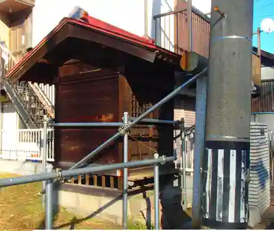 猿田彦・稲荷　両神社の本殿・本堂