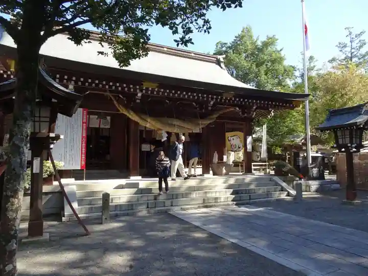 菊池神社の本殿・本堂