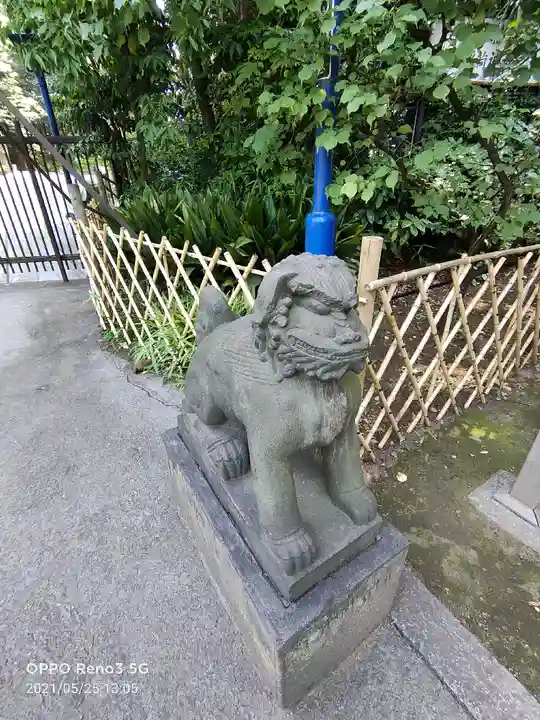花園稲荷神社の狛犬