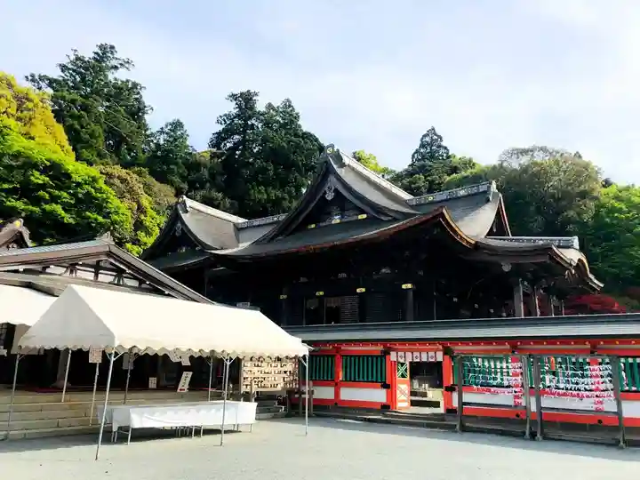 高良大社の本殿・本堂