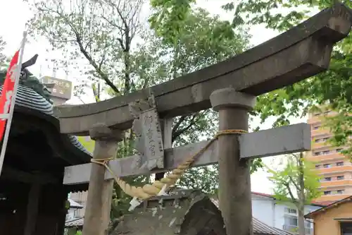 阿邪訶根神社の鳥居