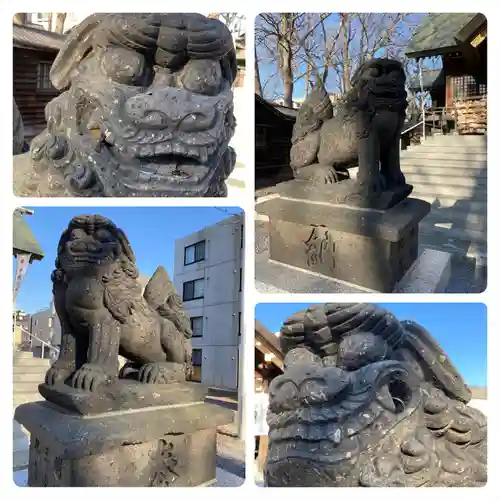 札幌諏訪神社の狛犬