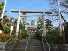 杉山神社の鳥居