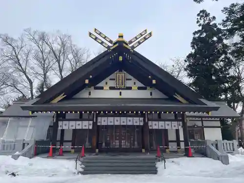 新琴似神社の本殿・本堂