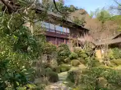 寂光院の庭園