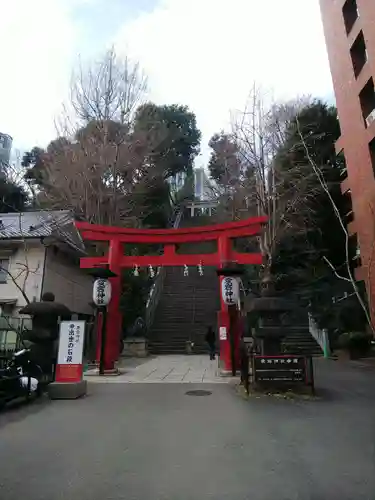 愛宕神社の鳥居