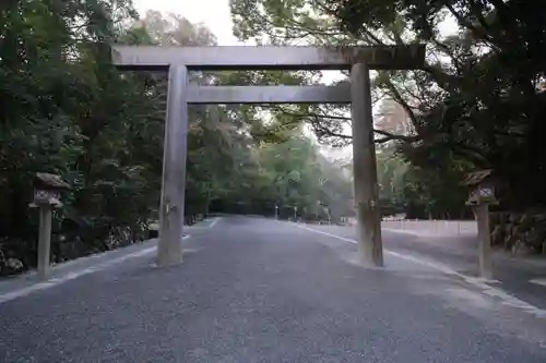 伊勢神宮内宮（皇大神宮）の鳥居