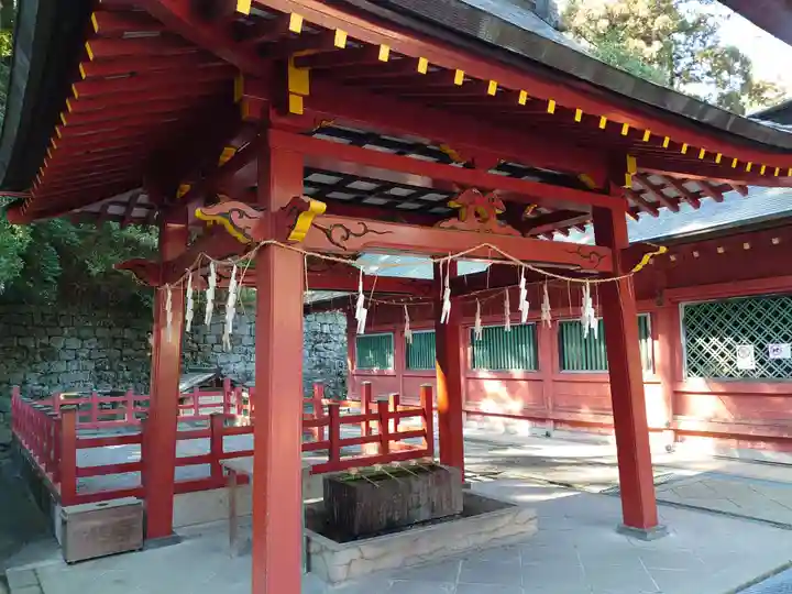 一之宮貫前神社の手水舎