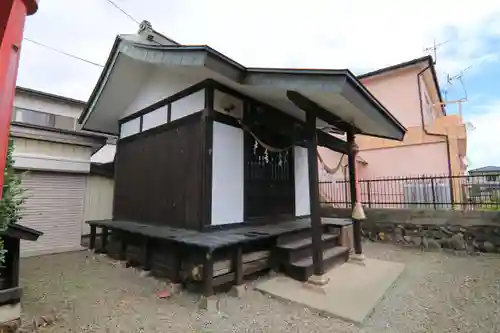 帳附神社の本殿・本堂