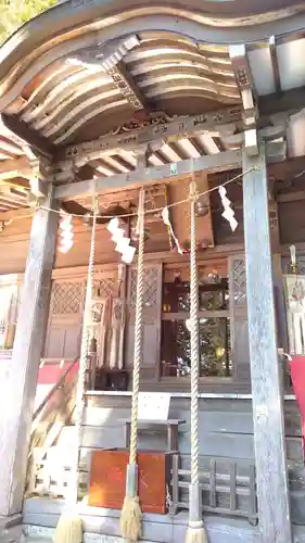 鷲子山上神社の本殿