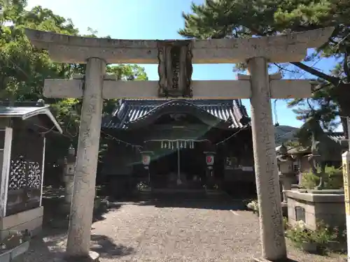 大麻比古神社の鳥居