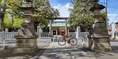 池袋氷川神社の鳥居
