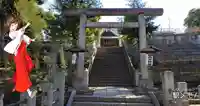 西向天神社の鳥居