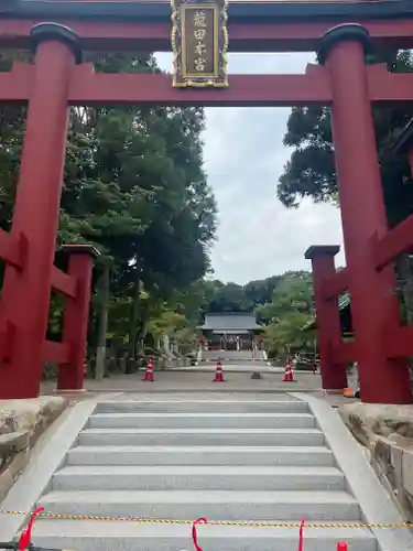 龍田大社の鳥居