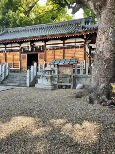 阿保神社の本殿・本堂