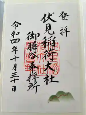 伏見稲荷大社　御膳谷奉拝所(京都府)