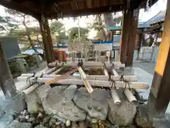 建部大社の手水