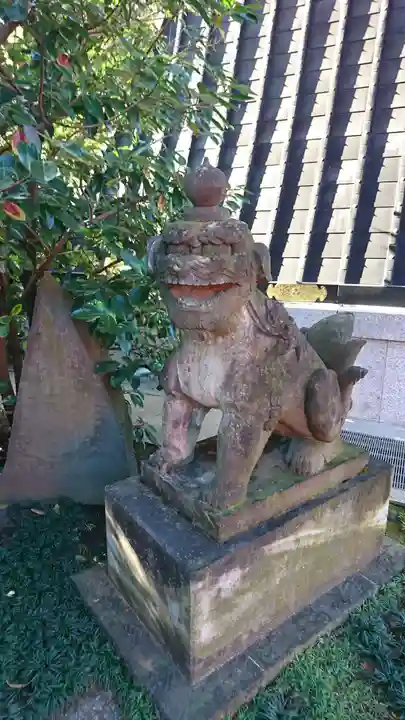 穴八幡宮の狛犬