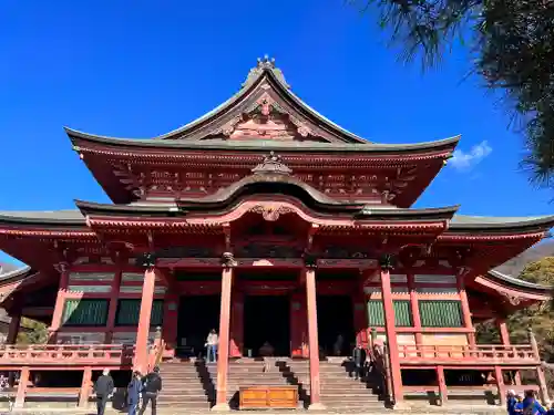 甲斐善光寺の本殿・本堂