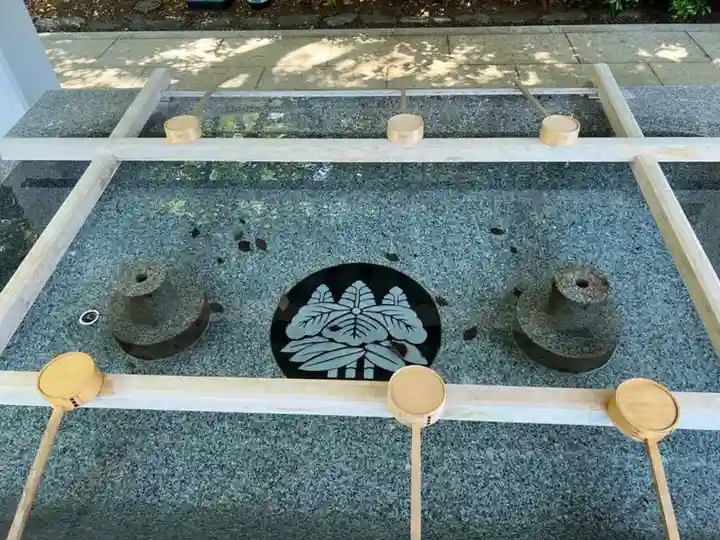 成海神社の手水舎