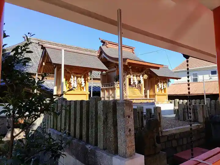 市神社の本殿・本堂