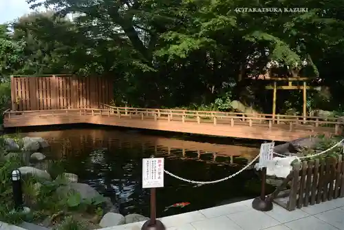 愛宕神社の庭園