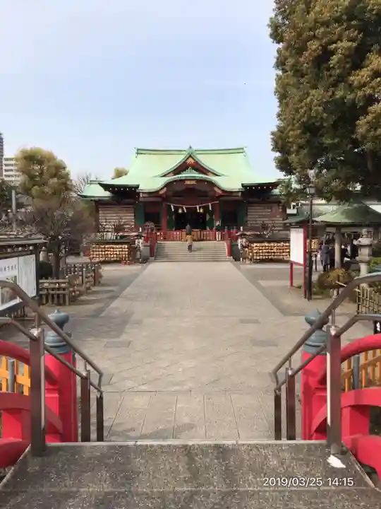 亀戸天神社の本殿・本堂