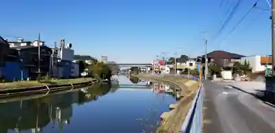 天豊受神社の周辺