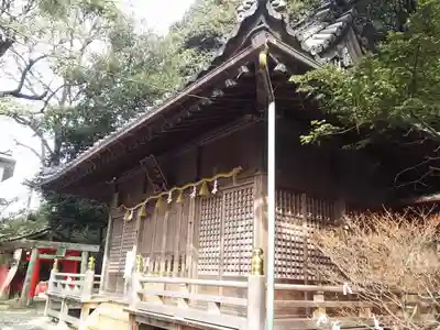 橿森神社の本殿・本堂