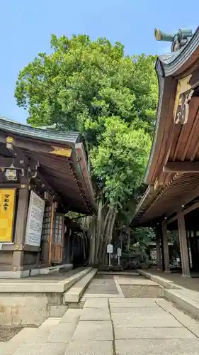 検見川神社の自然
