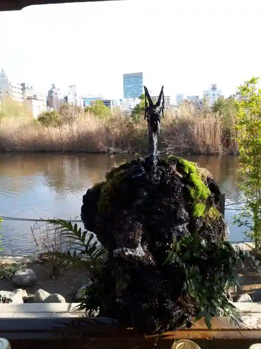 寛永寺不忍池弁天堂の手水舎