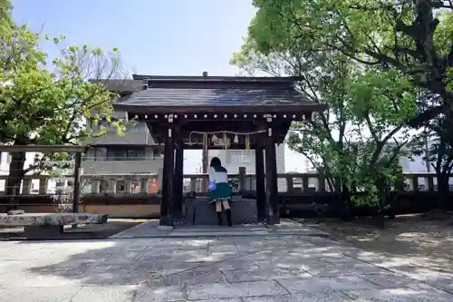 賀茂神社天満宮の手水舎