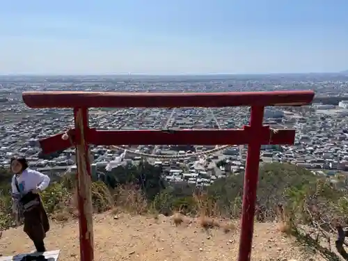 白山神社の鳥居