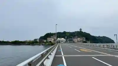 江島神社の景色